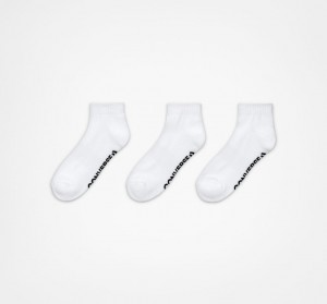 Converse 3-Pack Made For Chuck High Socks Białe | 185326-QGO