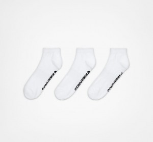 Converse 3-Pack Made For Chuck High Socks Białe | 715029-LEP