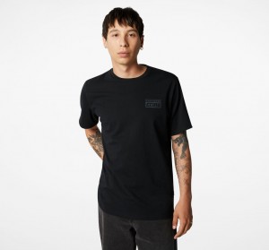 Converse CONS Grafiką T-Shirt Czarne | 834965-LDA