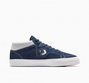 Converse CONS Louie Lopez Pro Zamszowe Granatowe Białe Granatowe | 518394-SQR