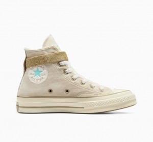 Converse Chuck 70 Cat Inspired Białe | 395012-LUM