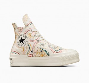 Converse Chuck 70 Plus Crafted Evolution Czarne Różowe | 513674-JMC