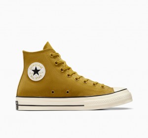 Converse Chuck 70 Zamszowe Brązowe Czarne | 742189-MWB