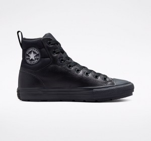 Converse Chuck Taylor All Star Berkshire Boot Czarne Czarne | 814329-SVE