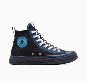 Converse Chuck Taylor All Star CX Explore Czarne Granatowe Niebieskie | 936425-RXS