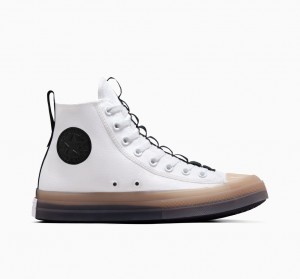 Converse Chuck Taylor All Star CX Explore Białe Czarne Srebrne | 201598-KTL