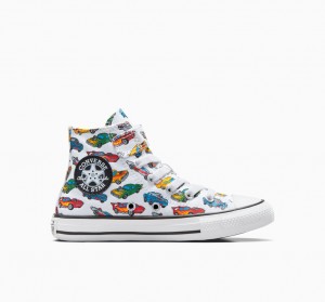 Converse Chuck Taylor All Star Easy-On Cars Białe Żółte Czerwone | 528043-QMZ