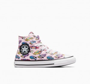 Converse Chuck Taylor All Star Easy-On Cars Różowe Różowe | 793210-REF