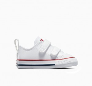 Converse Chuck Taylor All Star Easy-On Skórzane Białe | 364972-UJF