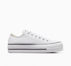 Converse Chuck Taylor All Star Lift Platformie Białe Czarne Białe | 946327-WRV