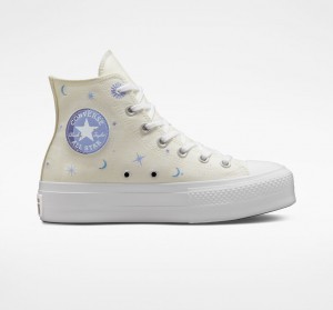 Converse Chuck Taylor All Star Lift Platformie Celestial Fioletowe | 978213-ZLC