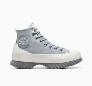 Converse Chuck Taylor All Star Lugged Zimowe 2.0 Srebrne Szare | 389160-PIT