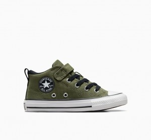 Converse Chuck Taylor All Star Malden Streetwear Easy On Białe Czarne | 264189-YXT