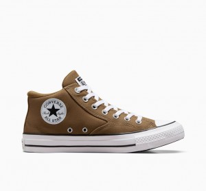 Converse Chuck Taylor All Star Malden Streetwear Vintage Sportowe Brązowe Białe Czarne | 605831-RBI