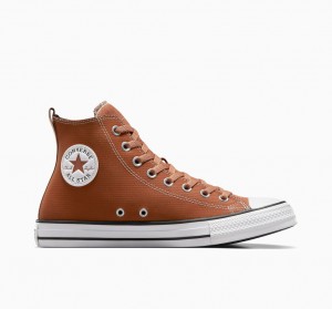 Converse Chuck Taylor All Star Skórzane Białe | 956408-IAW