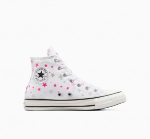 Converse Chuck Taylor All Star Sparkle Białe Różowe Białe | 314602-LGZ