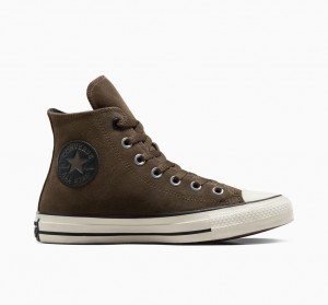 Converse Chuck Taylor All Star Zamszowe Czarne | 274915-BYE