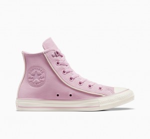 Converse Chuck Taylor All Star Zamszowe Phantom Violet / Egret | 419527-ZLX