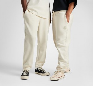 Converse Converse Gold Standard Loose-Fit Sweatpants Egret | 720459-ZMT