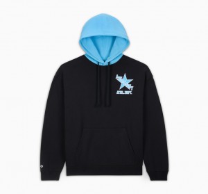 Converse Converse x Awake NY French Terry Hoodie Czarne | 704391-TEF