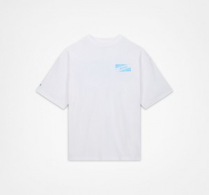 Converse Converse x Awake NY Jersey T-Shirt Białe | 941056-TPW