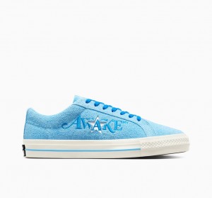 Converse Converse x Awake NY One Star Pro Niebieskie Białe | 871952-UOZ