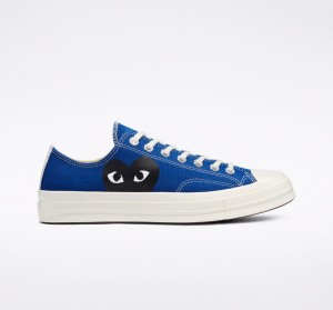 Converse Converse x Comme des Garçons PLAY Chuck 70 Niebieskie Czarne | 082319-FXC