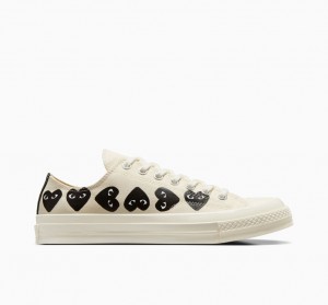 Converse Converse x Comme des Garçons PLAY Chuck 70 Multi Heart Czarne | 147056-NGO