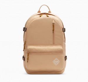 Converse Grafiką Prosty Edge Backpack Epic Dune | 412573-WYV