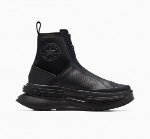 Converse Run Star Legacy Chelsea Boot CX Czarne Czarne Czarne | 725890-SXU