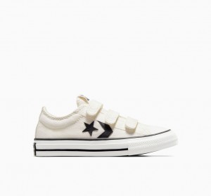 Converse Star Player 76 Easy-On Białe Czarne | 107926-KJB