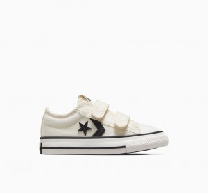 Converse Star Player 76 Easy-On Białe Czarne | 831745-XVY