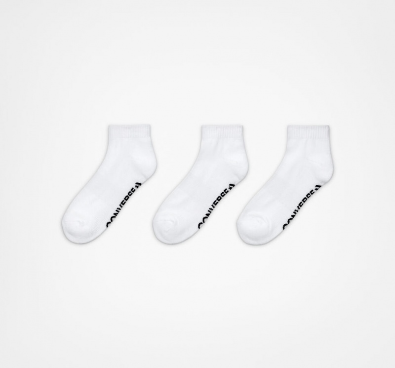 Converse 3-Pack Made For Chuck High Socks Białe | 148295-YSC