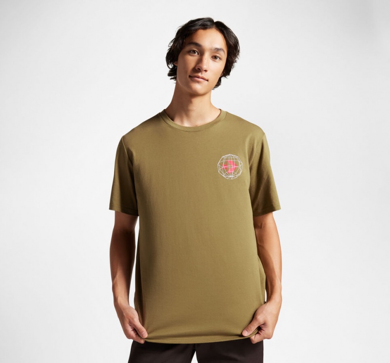 Converse All Star Mountain T-Shirt Cosmic Turtle | 076983-YLT