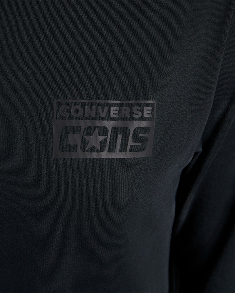 Converse CONS Long Sleeve T-Shirt Czarne | 140683-FPO