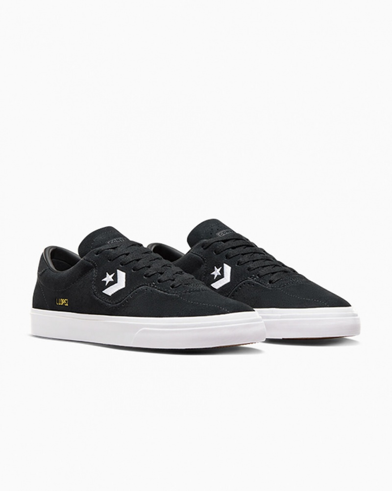 Converse CONS Louie Lopez Pro Czarne Czarne Białe | 139425-UZY