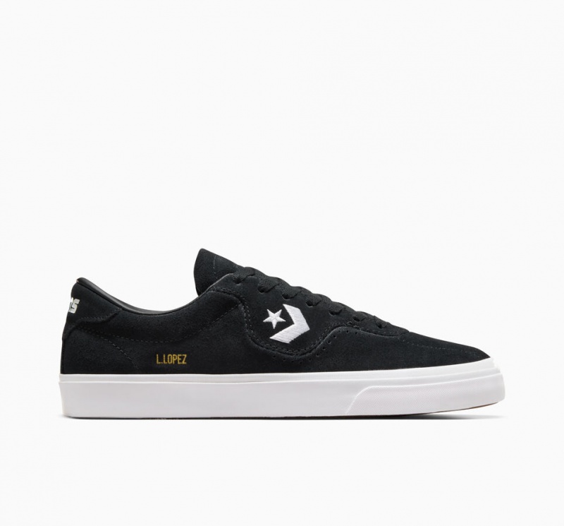 Converse CONS Louie Lopez Pro Czarne Czarne Białe | 139425-UZY