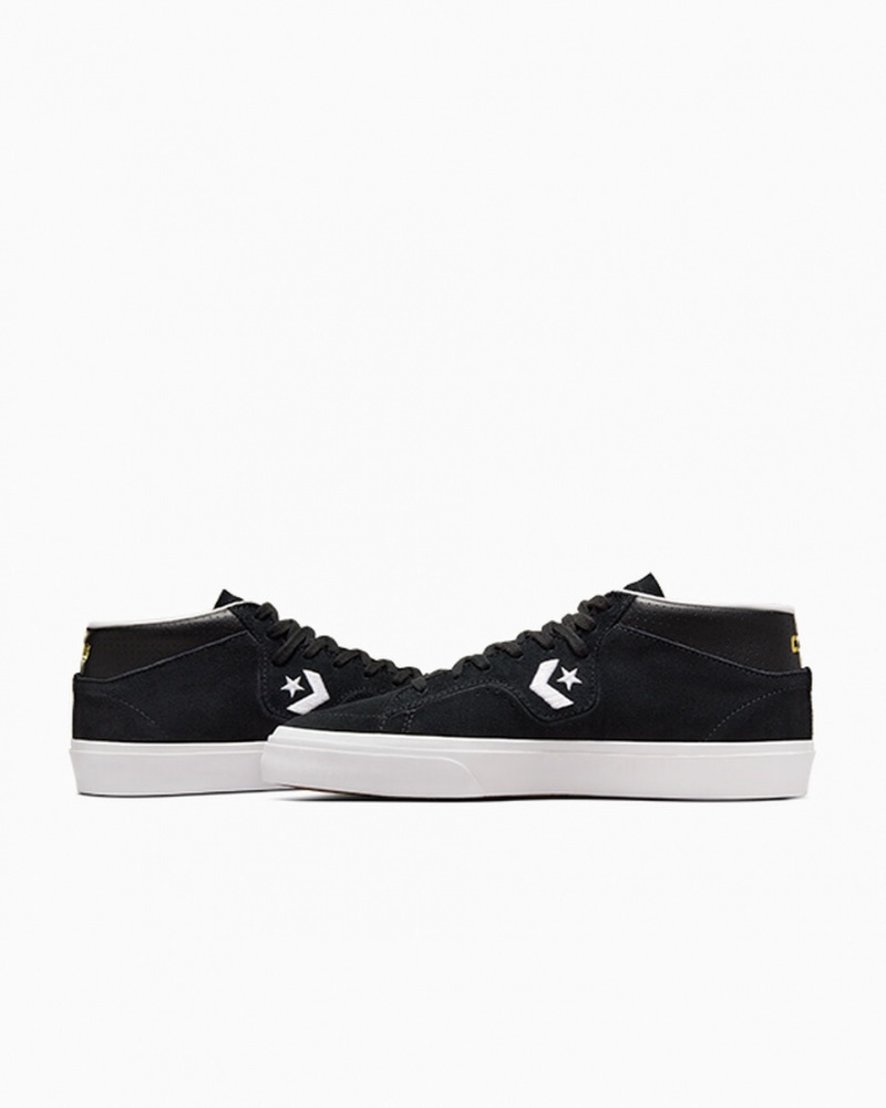 Converse CONS Louie Lopez Pro Mid Czarne Czarne Białe | 308472-FUG