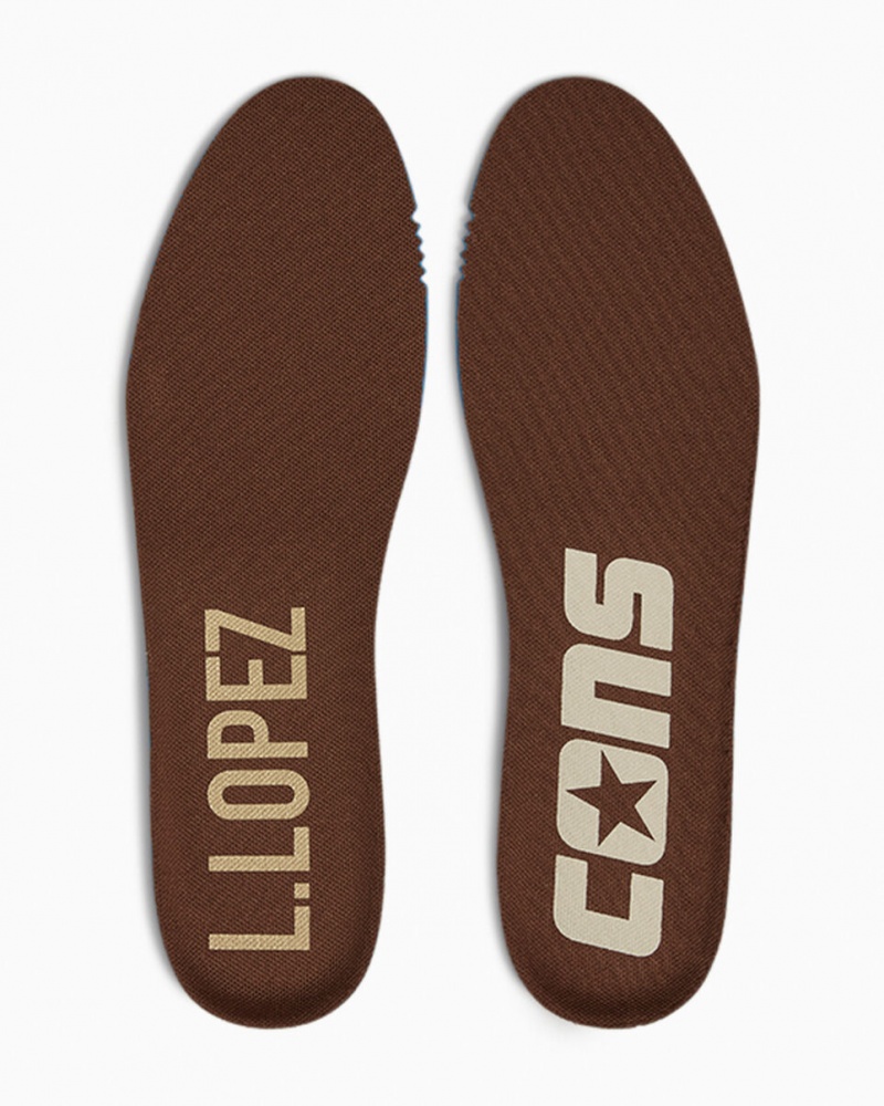 Converse CONS Louie Lopez Pro Zamszowe Brązowe | 367458-XED