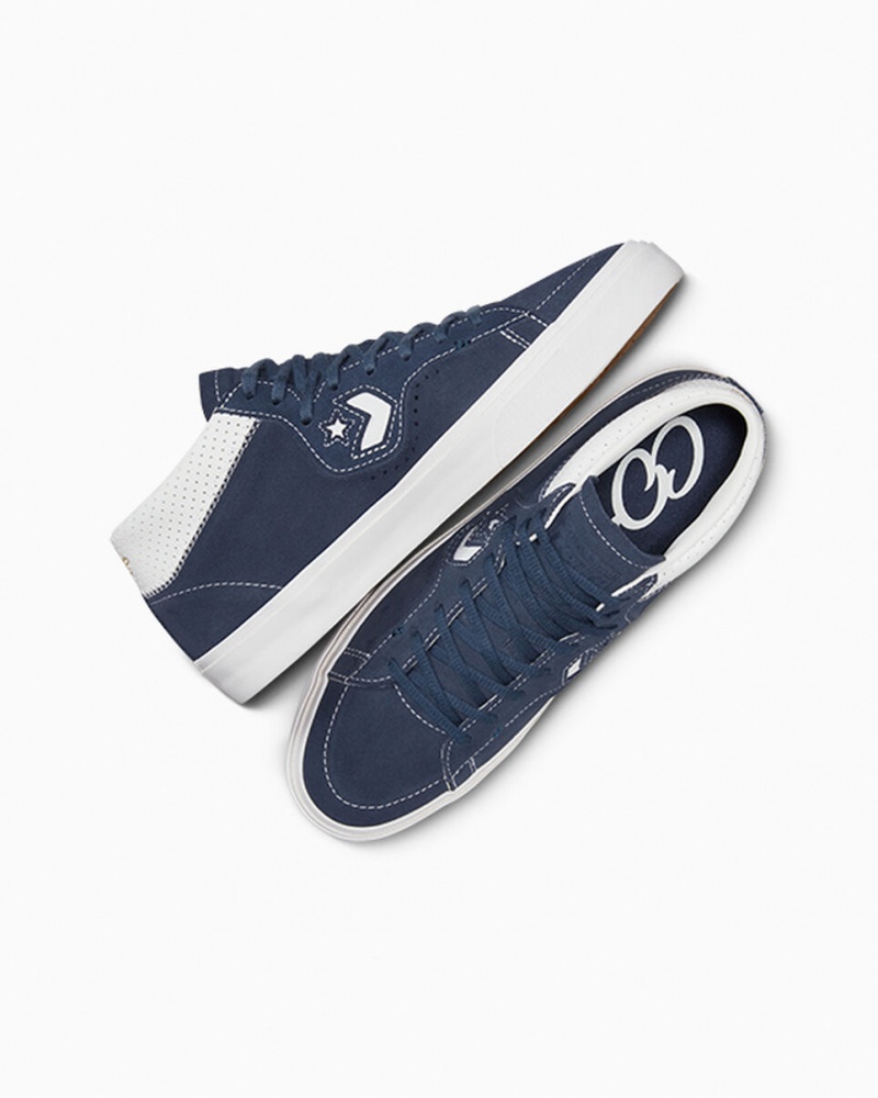 Converse CONS Louie Lopez Pro Zamszowe Granatowe Białe Granatowe | 518394-SQR