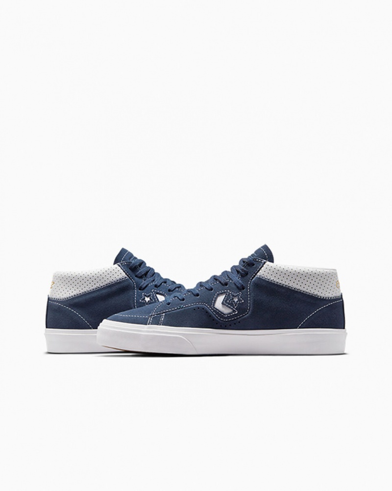 Converse CONS Louie Lopez Pro Zamszowe Granatowe Białe Granatowe | 518394-SQR