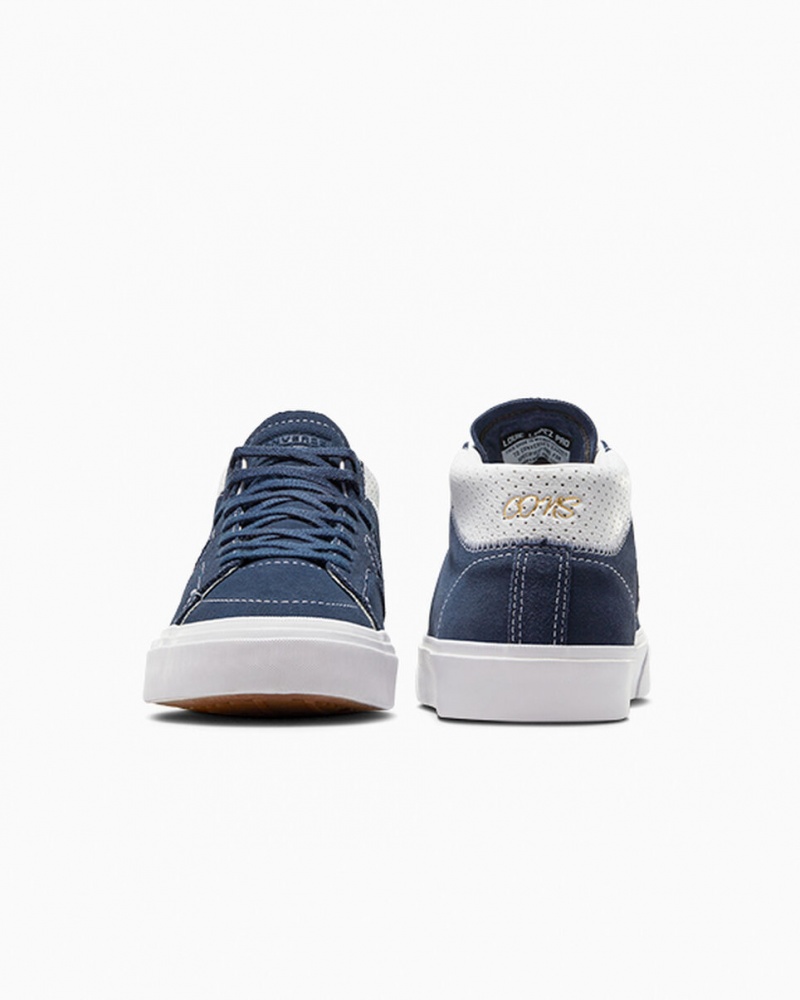 Converse CONS Louie Lopez Pro Zamszowe Granatowe Białe Granatowe | 518394-SQR