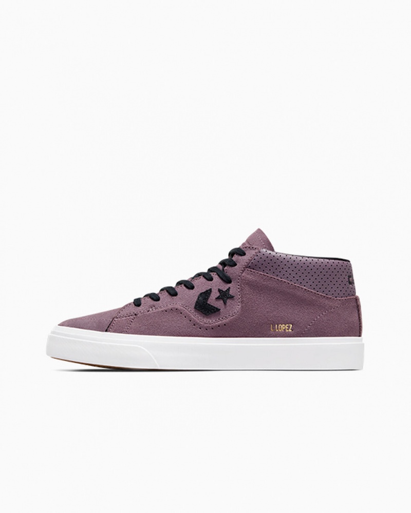 Converse CONS Louie Lopez Pro Zamszowe Szare Białe | 506782-ORS