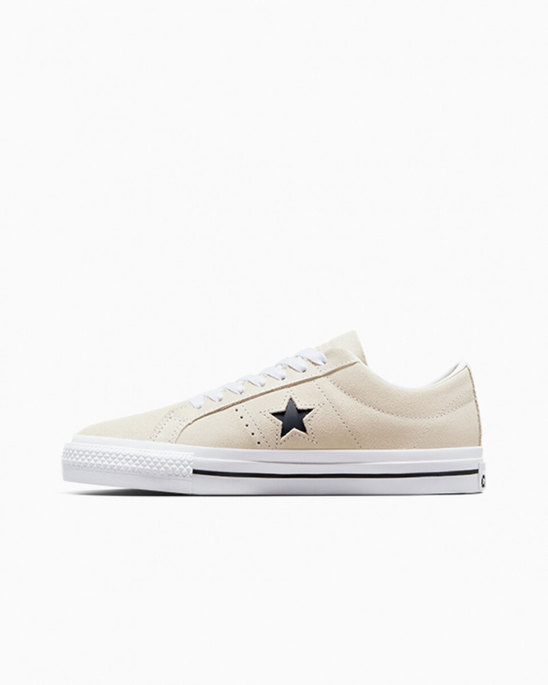 Converse CONS One Star Pro Białe Czarne | 304956-HLJ