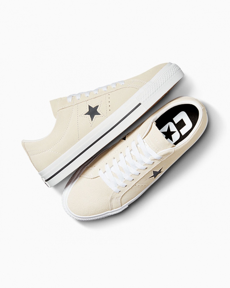 Converse CONS One Star Pro Białe Czarne | 304956-HLJ