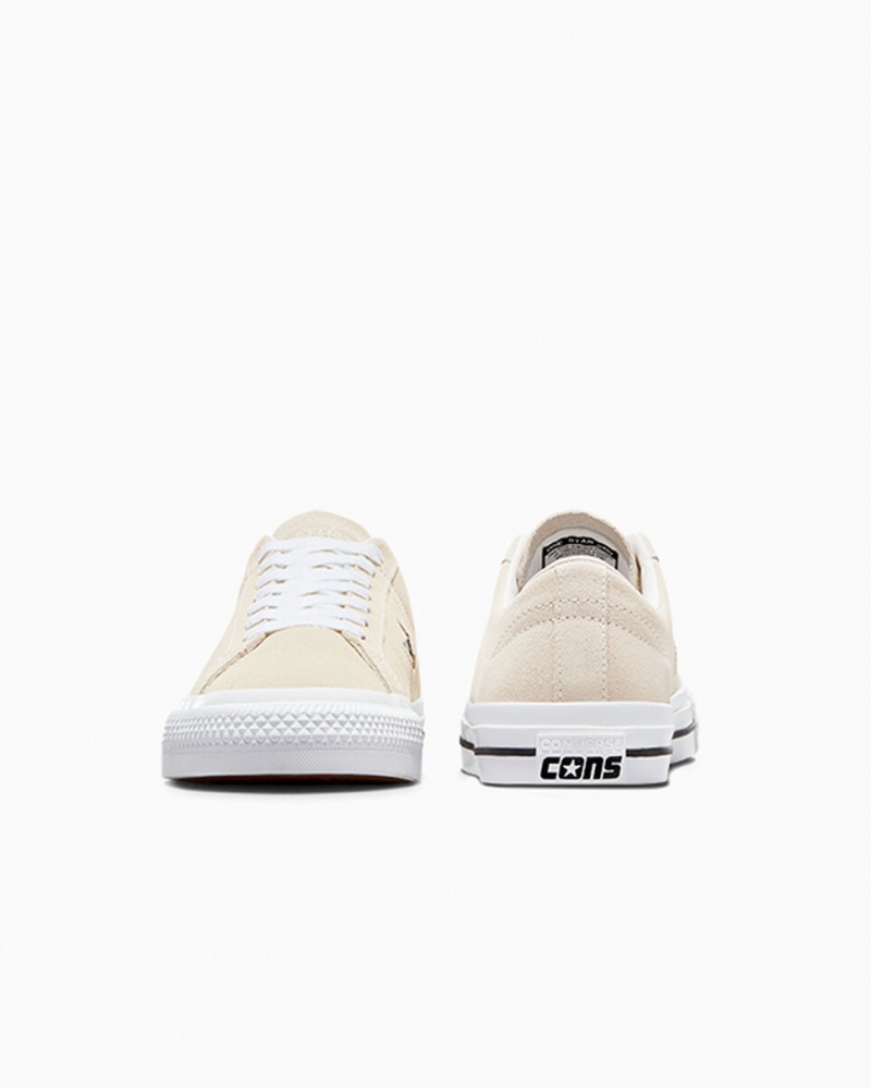 Converse CONS One Star Pro Białe Czarne | 304956-HLJ