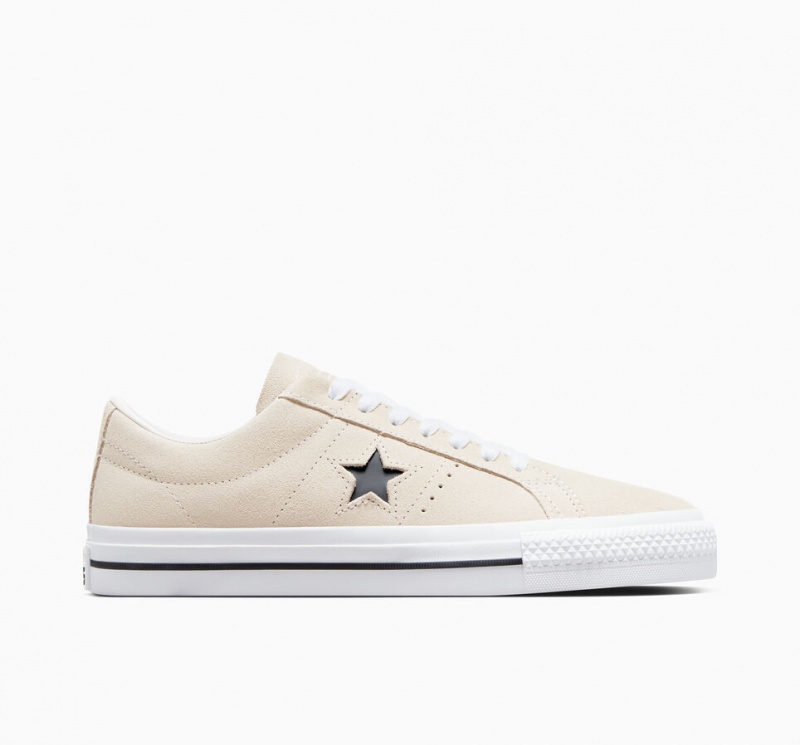 Converse CONS One Star Pro Białe Czarne | 304956-HLJ