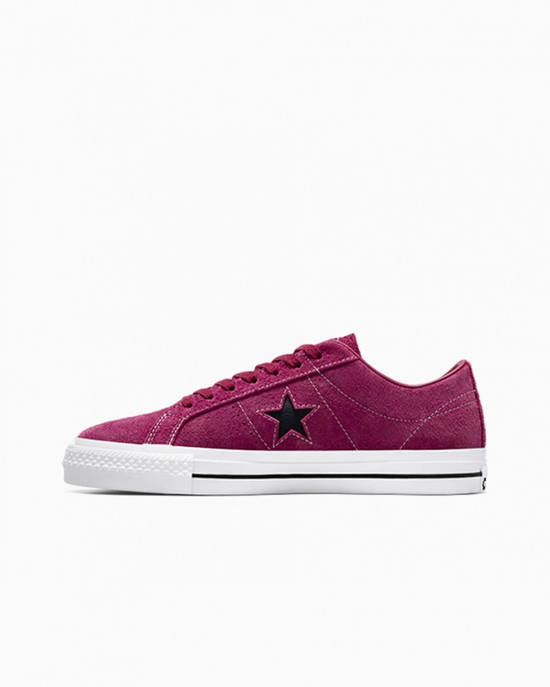 Converse CONS One Star Pro Białe Czarne | 672138-KAN