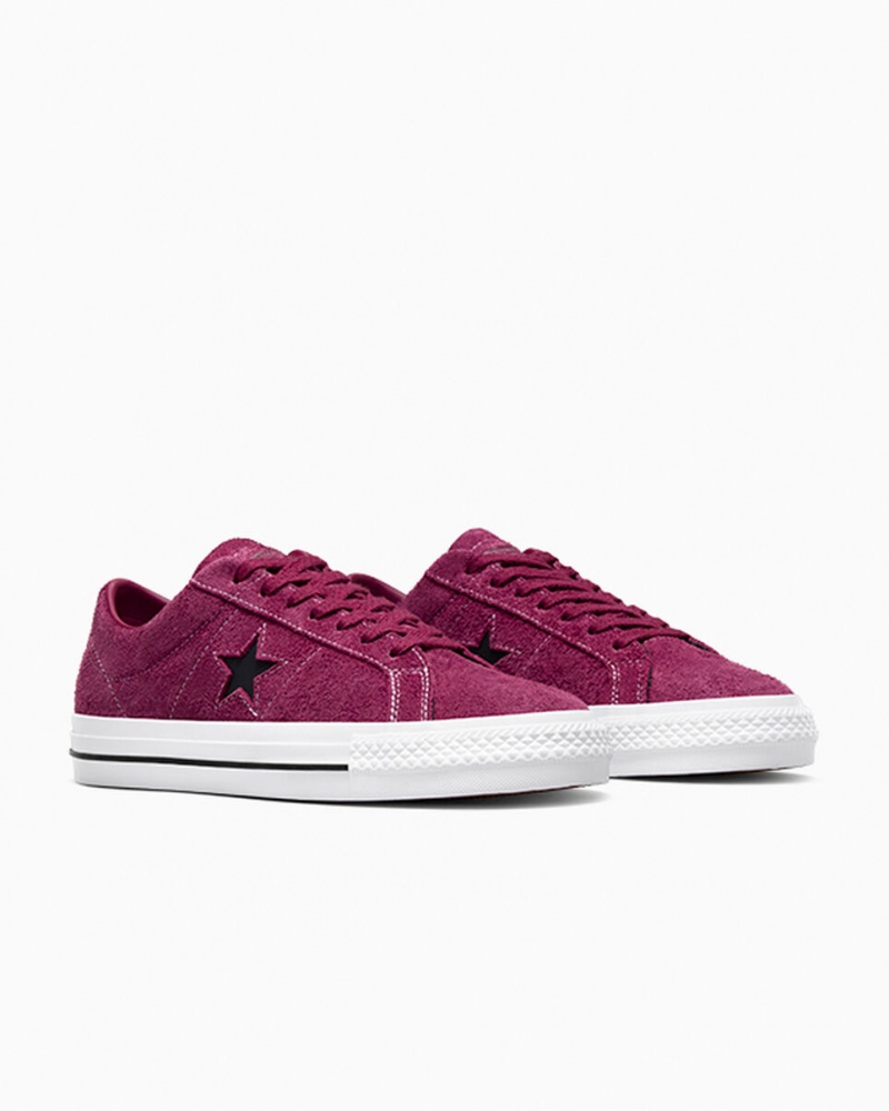 Converse CONS One Star Pro Białe Czarne | 672138-KAN