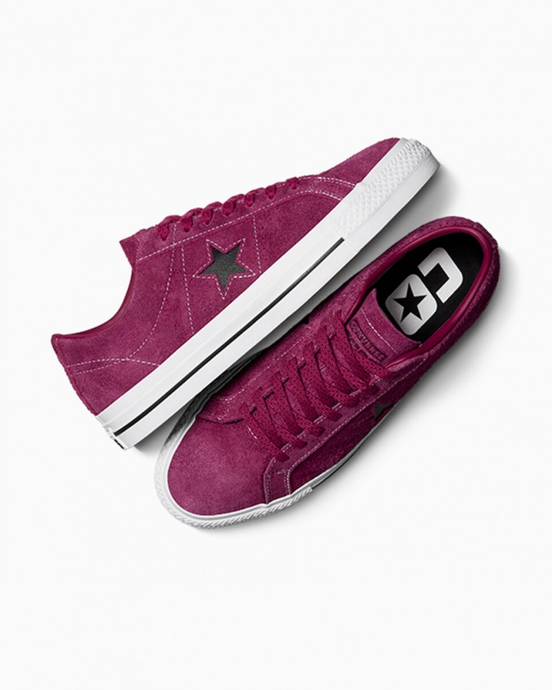 Converse CONS One Star Pro Białe Czarne | 672138-KAN